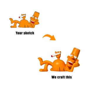 Fabricant de <span class=keywords><strong>figurines</strong></span> de jouets en PVC 3D à partir de conception 2D personnalisée, OEM/ODM, objets de collection de dessins animés - Product Image 1