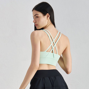 Love Degree Naked Sense Cross Yoga Underwear Women's Outdoor Running Back Bra Chest Pad Gathering Sports Fitness Vest Nylon - Product Image 2