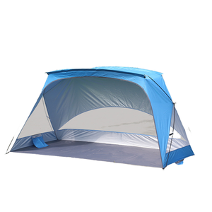 Grande tente de <span class=keywords><strong>plage</strong></span> extérieure en tissu Oxford, fibre de verre, légère, protection UV, imperméable, conception monocouche pour un montage facile - Product Image 1