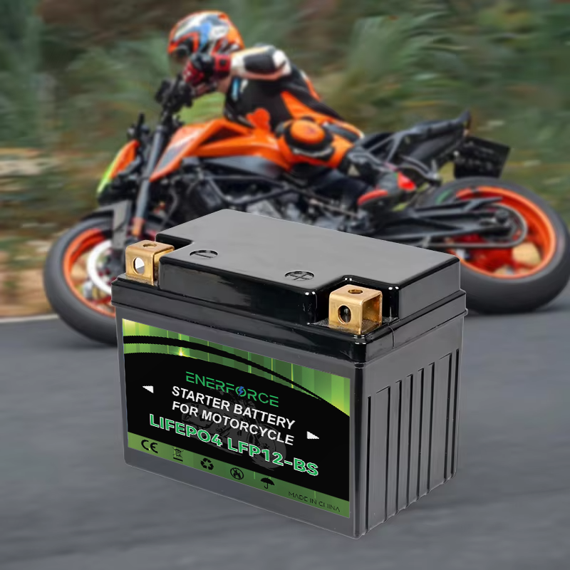 Enerforce 12,8 В 12Ah 620CCA стартер для мотоцикла литиевые Автомобильные батареи 20L-BS 12 В LiFePO4 батарейный блок