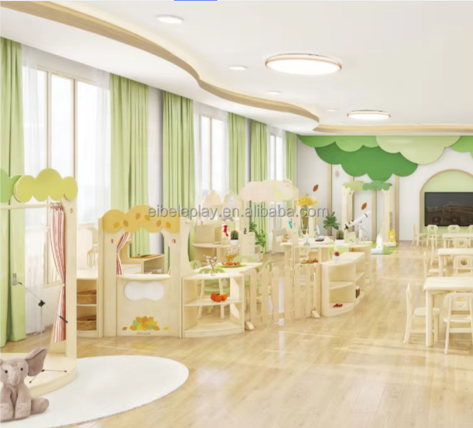Kindergarten Classroom Furniture Sets Daycare Classroom Design Rustic ...