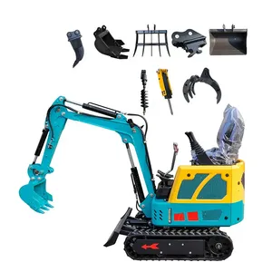 <span class=keywords><strong>Mini</strong></span> excavadora de salida de fábrica, 1 tonelada, 1,2 toneladas, 1,5 toneladas, 2 toneladas, 3 toneladas, nueva granja, primera calidad, excavadora potente personalizada, <span class=keywords><strong>Mini</strong></span> - Product Image 1