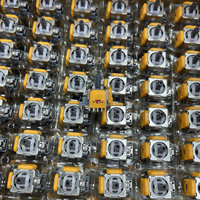 Manette à Effet Hall GINFULL pour PS5 et PS4, Module de Capteurs Analogiques 3D Améliorés, Joysticks de Réparation Anti-Drift