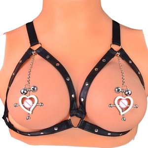 QKKQ Metal Screw <b>Locking</b> Nipple Clamps Sexy Piercings for Women Stainless Steel Breast Clamps BDSM Bondage Sex Toys - Product Image 1