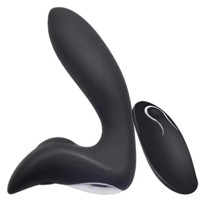 Masajeador de Próstata Vibrador de 12 Frecuencias, Tapón Anal para Adultos - Product Image 1