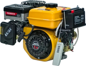 Motore a Benzina Carbin R210 212cc Monocilindrico a 4 Tempi con Cabina, Azionamento Remoto, 4.1kW per Kit Macchine da Costruzione - Product Image 6