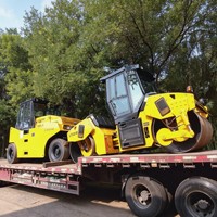 Распродажа от производителя: Дорожный каток Lutong 10 тонн LTC210, двухвальцовый вибрационный каток, двухвальцовый компактор, запчасти для дорожных катков