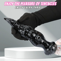 Vente en gros : Plug anal en forme de tentacule, portable, en silicone liquide doux et écologique, 100% étanche, jouet sexuel pour adultes