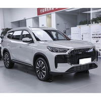 Tren kendaraan energi baru T8 130KM edisi kenyamanan Hybrid EV SUV dengan fitur rentang panjang untuk penggunaan harian dan rumah