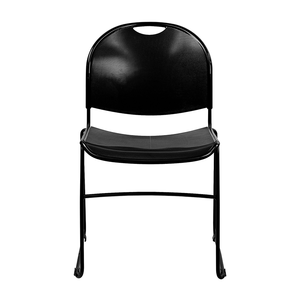 Silla de Plástico Comercial Apilable Contemporánea y Económica con Carro, Marca SIMA - Product Image 3