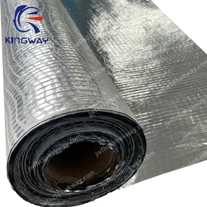 2023 Kingway tessuto con supporto in foglio di alluminio puro costruire Sarking/rivestimento in alluminio foglio di costruzione insulazioni termiche - Product Image 5