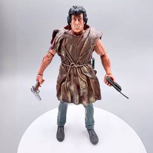Figurine d'action NECA Movie First Blood <span class=keywords><strong>Rambo</strong></span> Battle Survival Edition <span class=keywords><strong>Stallone</strong></span> 7 pouces en PVC, modèle en boîte colorée - Product Image 5