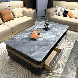 Ensemble <span class=keywords><strong>de</strong></span> canapés luxueux et confortables avec des lignes minimalistes + des accents métalliques avec un ensemble <span class=keywords><strong>de</strong></span> meubles complet pour un salon <span class=keywords><strong>de</strong></span> grande taille - Product Image 4