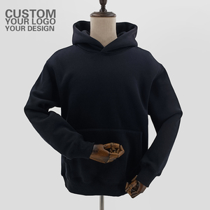 Sweats à capuche pour hommes en coton graphique surdimensionné, sweat à capuche pour hommes en éponge française de haute qualité de marque personnalisée - Product Image 1