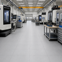 Revêtement de sol en PVC 100% écologique de 7 mm, vente directe d'usine, sol industriel robuste, dalles de garage en PVC à emboîtement