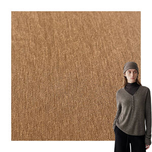 Tissu tricoté 100% cachemire anti-boulochage pour manteaux, jupes, vestes, trench-coats - Product Image 1