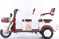 Triciclo Eléctrico de Carga de Alta Calidad, Scooter Eléctrico de 3 Ruedas y 600W, Popular en Venta