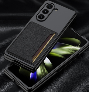Nouvelle conception avec protection intégrale, étui de téléphone pliable en cuir PU pour Samsung Galaxy Z Fold 6 5 - Product Image 3