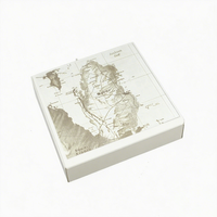 Caja de Madera con Tapa con Mapa de Arabia Saudita en Oferta