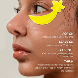 Patchs pour les yeux au collagène végétal bio, marque privée, couleur or, hydratants et anti-âge - Product Image 5