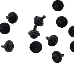 DLSEALS Sampel Gratis OEM Karet Silikon Kustom 20Mm Penutup Lubang Oval Berbagai Warna Kekerasan 20-90 Shore - Product Image 1