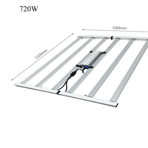 Lampe de culture LED pliable à spectre complet B-720W LM281B 6 barres 2,55 µmol/<span class=keywords><strong>J</strong></span>, indice de protection IP54, garantie 3 ans pour les puces, pour étagère de culture - Product Image 2