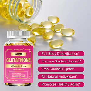 Integratore Alimentare Personalizzato <span class=keywords><strong>Anti</strong></span>-Età e Antiossidante, Capsule Softgel di Glutatione 1000mg con <span class=keywords><strong>L</strong></span>-Glutammina e Vitamina C/D3 - Product Image 2