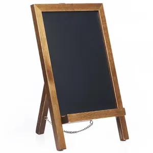 Chalk Board Standing Sign Non-Porous Mini blackboard Signs Chain Wooden Signs Chalk Board