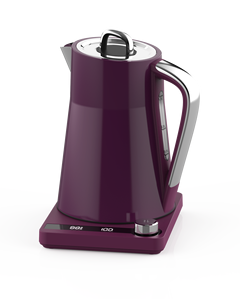 Hervidor Eléctrico Inteligente Morado de 1.7L, Hervidor de Agua de Acero Inoxidable con Pantalla Digital de Temperatura 40-100 ℃   y Mantener el Calor - Product Image 2
