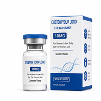 Boîtes et étiquettes personnalisées pour peptides avec vos propres logos