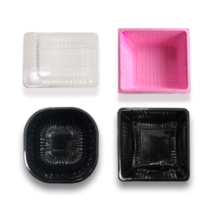 Barquette d'emballage anti-buée en plastique PET haute transparence pour champignons frais et aliments variés - Product Image 3