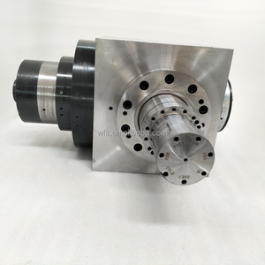 Eje de motor CNC de cinco ejes de alta precisión BBT40 12kw 2400rpm con refrigeración por líquido a través del husillo, ATC y pulverización anular, husillo PMSM - Product Image 6