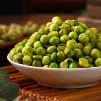 Ail croustillant spécialité asiatique |   Salé | Snacks aux pois verts frits au wasabi