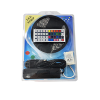 DC 5V conectividad USB 16 colores RGB SMD 2835 tira de luz LED cuerpo de PVC 5M impermeable Smart Strip Kits para iluminación decorativa