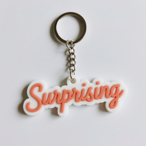 Custom PVC Carabiner <b>Keychains</b> Promotional Soft Eco-friendly 3D Shape Embossing Printing Bulk Corporate Gifts Events - Product Image 1