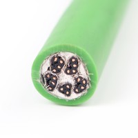 Cable Flexible Blindado de Cobre de Alto Rendimiento de PVC para Transmisión de Datos, Instrumentación y Control, 19 Núcleos, 5*6 mm