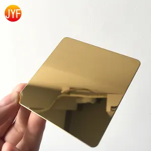 H088 Gute Qualität Gold Super Mirror Edelstahl platte zum Verkauf