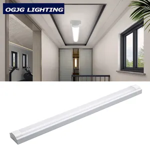 ETL-lámpara de techo lineal, luz led regulable montada en superficie de oficina, interior, 40w
