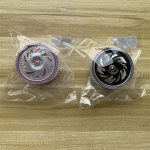 Cadeau promotionnel personnalisé, petit jouet en plastique pour enfants, design de <span class=keywords><strong>roue</strong></span> de pneu lumineuse, yo-yo à roulement, yo-yo lumineux à LED, jouet à bille rotatif - Product Image 4