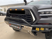 Panggangan Bumper depan Aksesori Gobison 2016-2022 dengan lampu samping untuk sistem Bodi otomatis Toyota TACOMA