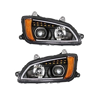 Accesorios de Repuesto para Cabina de Camión Americano, Directo de Fábrica, Faro Delantero LED 6000K RH para Kenworth T660 2008-2017 - Product Image 2
