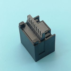 Ybo 1v1 cổng đen 8P8C <span class=keywords><strong>RJ45</strong></span> ổ cắm duy nhất <span class=keywords><strong>Cat</strong></span> <span class=keywords><strong>6</strong></span> Mạng Jack <span class=keywords><strong>PCB</strong></span> cho <span class=keywords><strong>RJ45</strong></span> Nữ kết nối kết nối phụ kiện - Product Image 5