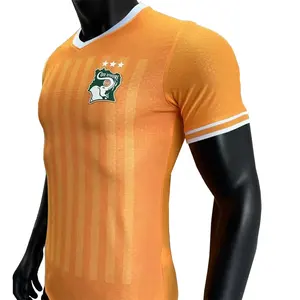Camisetas de Costa de Marfil Copa Africana de Naciones Costa de Marfil 2023 2024 Jersey de fútbol jugador de casa lejos Camisetas de fútbol Kits Maillot