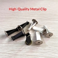 Clip métallique pour grille d'aération de voiture, support de parfum solide pour désodorisant de voiture, accessoire de remplacement DIY