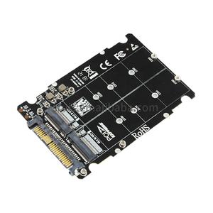 <strong>M</strong>.2 NVMe SSD to U.2 Adapter 2in1 SATA-Bus NGFF SSD to PCI-e U.2 SFF-8639 Adapter PCIe M2 Converter for Desktop Computers - Product Image 2