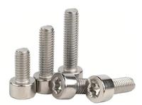 Pabrikan Baut Torx China, Pernos, SS304 Stainless Steel, Baja Karbon, Baut Kepala Torx Heksagonal Hitam, Mur