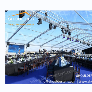 Tente de mariage robuste tente de fête <span class=keywords><strong>grande</strong></span> tente de fête de mariage extérieure transparente pour événement grand aluminium - Product Image 2