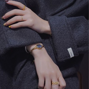 <span class=keywords><strong>Montre</strong></span> en or à <span class=keywords><strong>quartz</strong></span> ultra-fine, petite, carrée, creuse, de style distinctif, bleu Aurora, écologique, pour femmes - Product Image 4