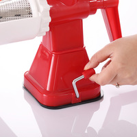 Tomatenzeef Multifunctionele pers Sapcentrifuge Sausmaker Handmatige crank Voedselmolen Plastic zuignapbasis