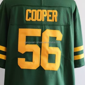 Prêt à Expédier <span class=keywords><strong>Josh</strong></span> Jacobs Vert Alternate Meilleure Qualité Maillot de Football Américain Cousu - Product Image 5